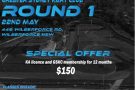 Round 1 Special Offer